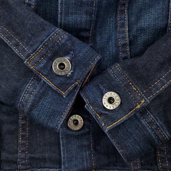 AG Adriano Goldschmied Robyn Denim Jean Trucker Style Jacket Stretch Women's XS - Picture 11 of 14